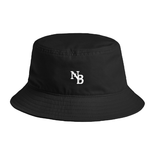 White NB Signature Bucket Hat - Image 2