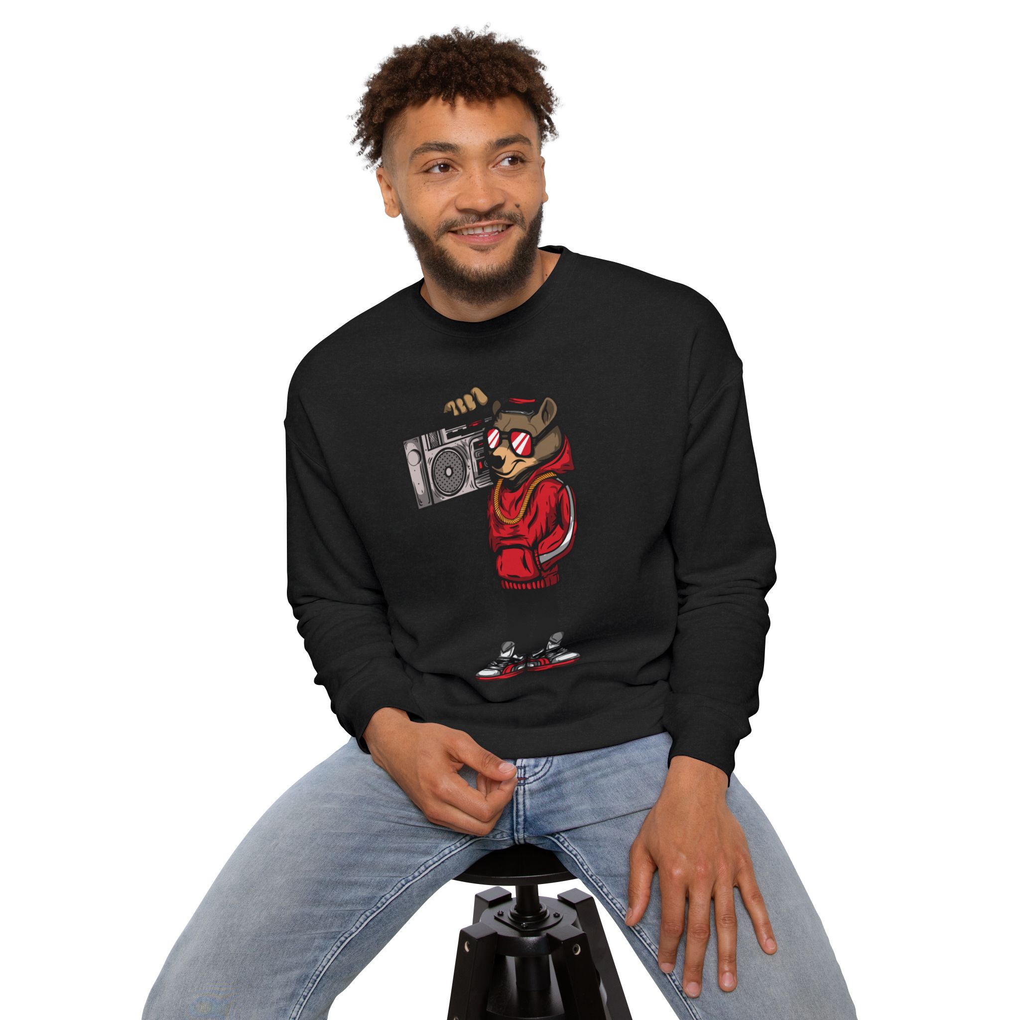 Urban Bear Crewneck Sweatshirt - Image 6