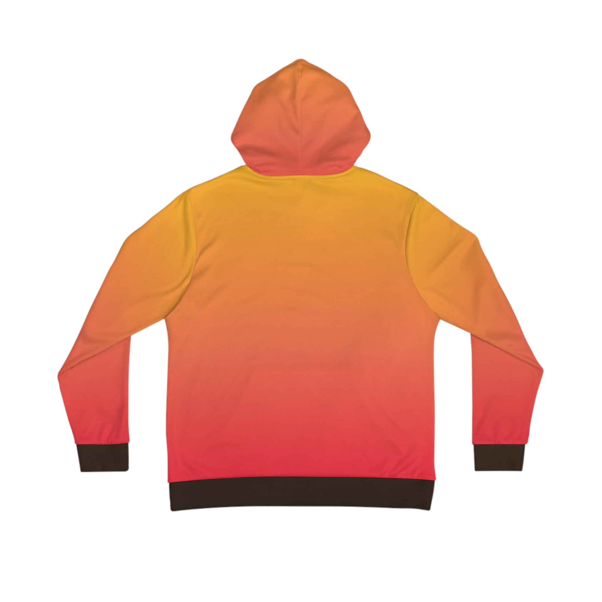 Beach Sunset Hoodie, Tropical Florida Style with Bright Orange and Yellow Summer Vibes - Image 2