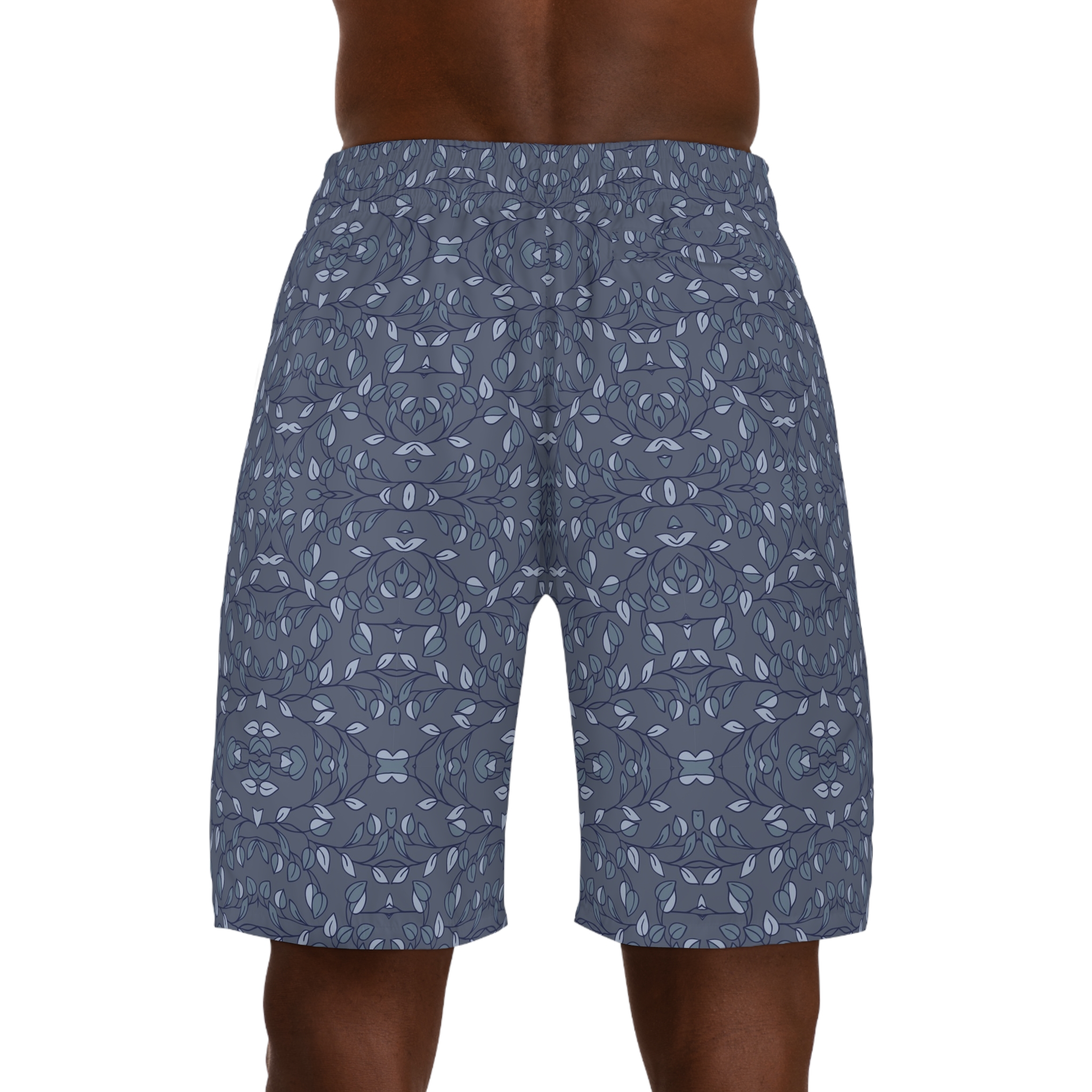 Men’s Abstract Pattern Jogger Shorts, Casual Summer Wear, Active Lifestyle Shorts, Beach Vacation Shorts, Gift for Him - Image 4