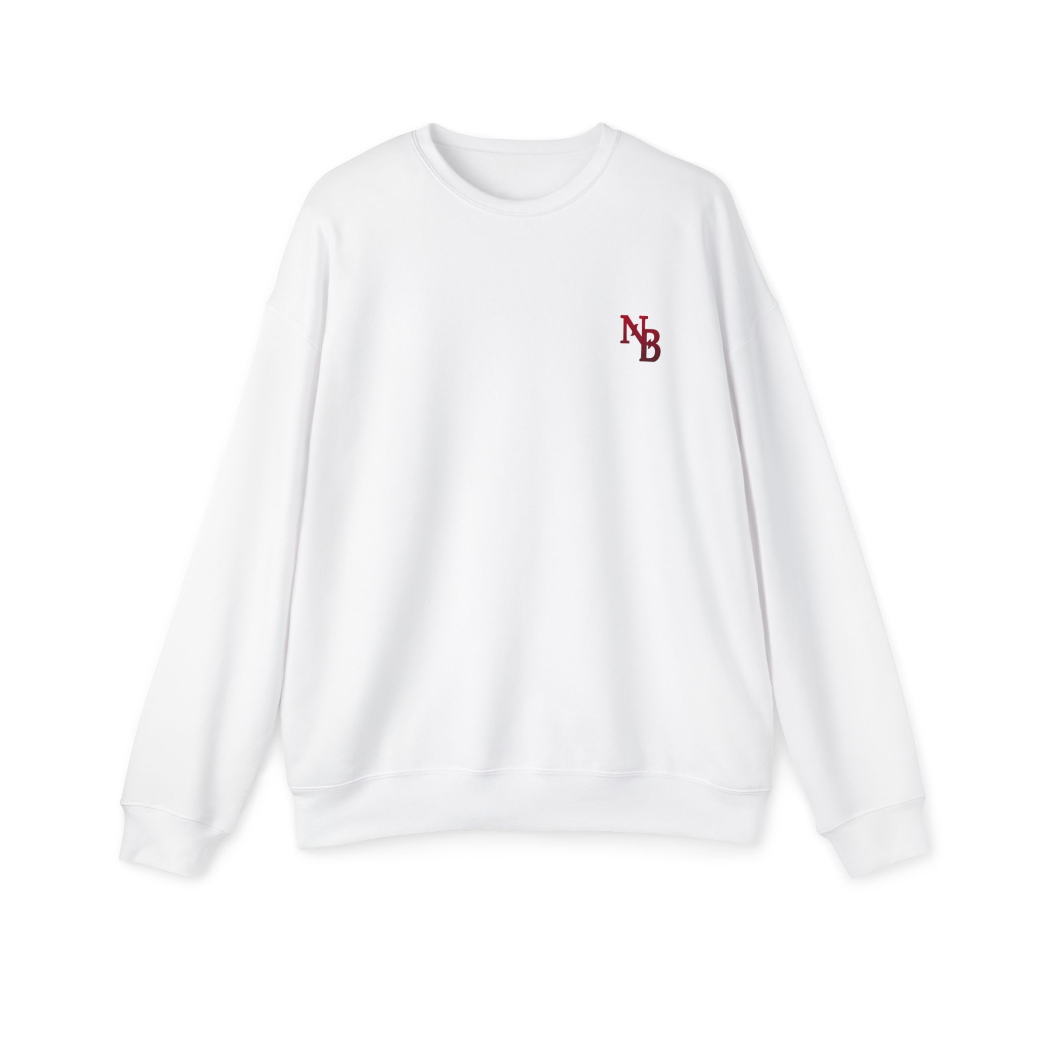 Minimalist NB Sweatshirt, Unisex Crewneck, Casual Streetwear - Image 7