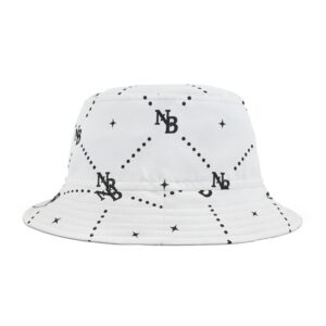 Stylish Black NB Signature Bucket Hat