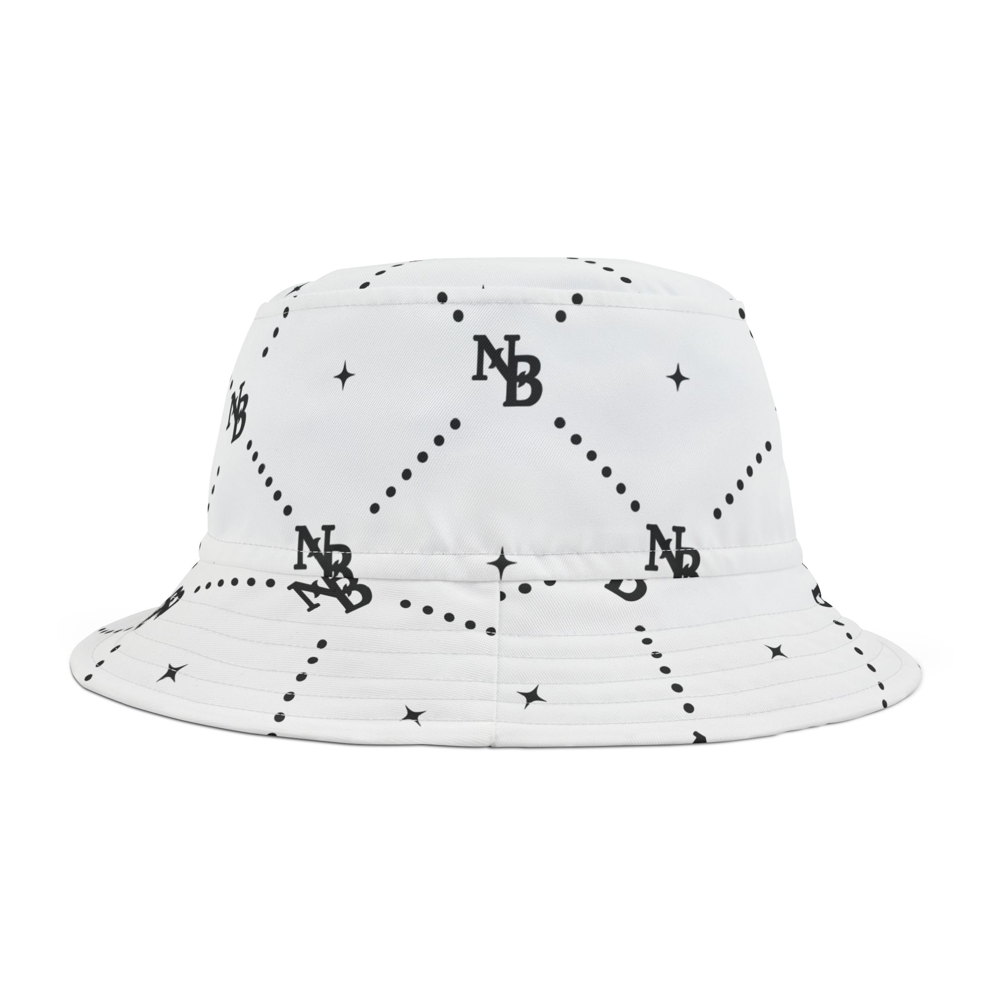 Stylish Black NB Signature Bucket Hat
