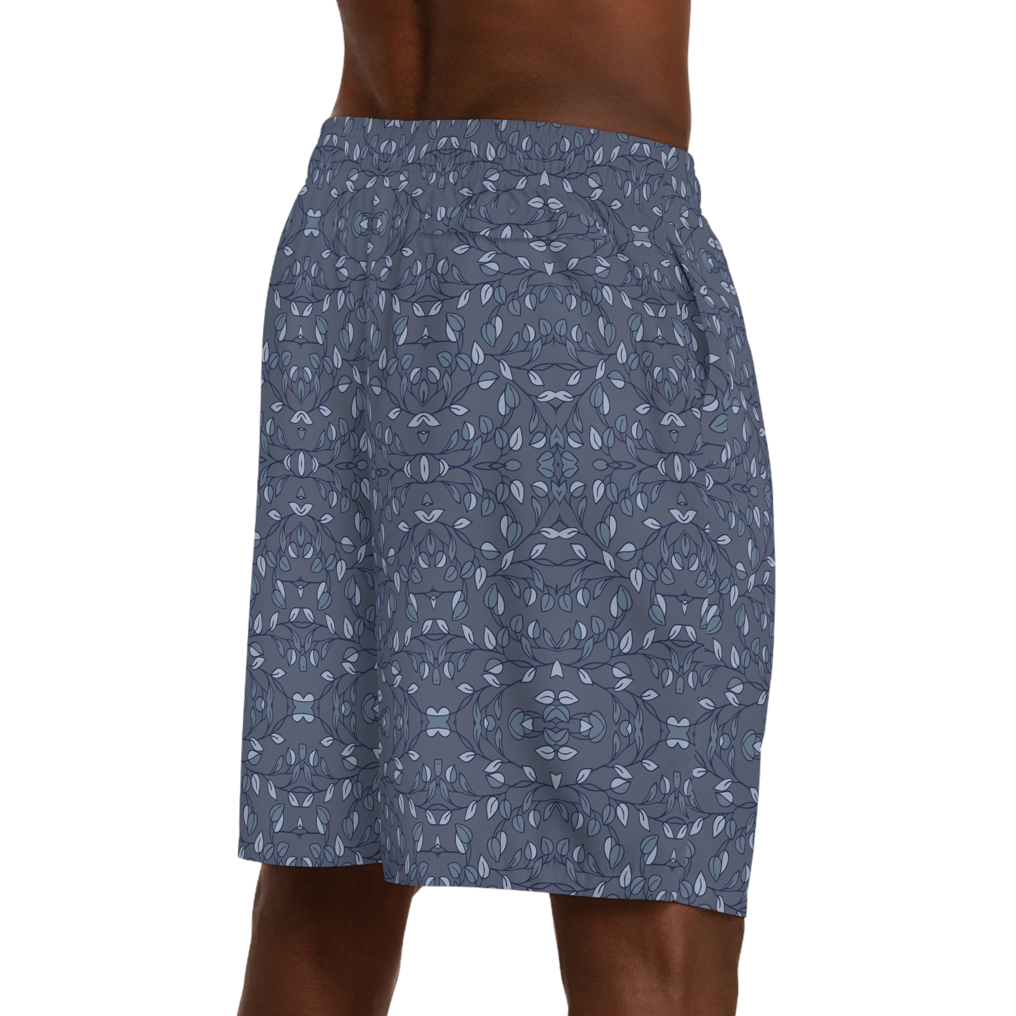 Men’s Abstract Pattern Jogger Shorts, Casual Summer Wear, Active Lifestyle Shorts, Beach Vacation Shorts, Gift for Him - Image 5