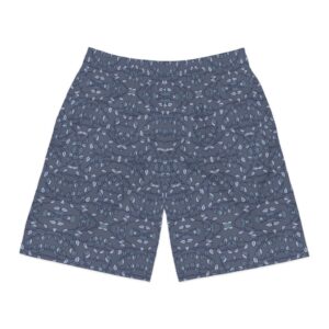 Men’s Abstract Pattern Jogger Shorts, Casual Summer Wear, Active Lifestyle Shorts, Beach Vacation Shorts, Gift for Him