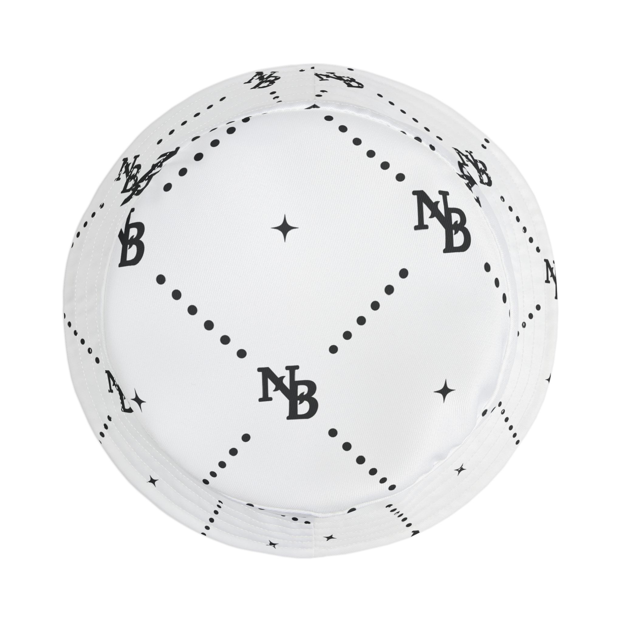 Stylish Black NB Signature Bucket Hat - Image 5
