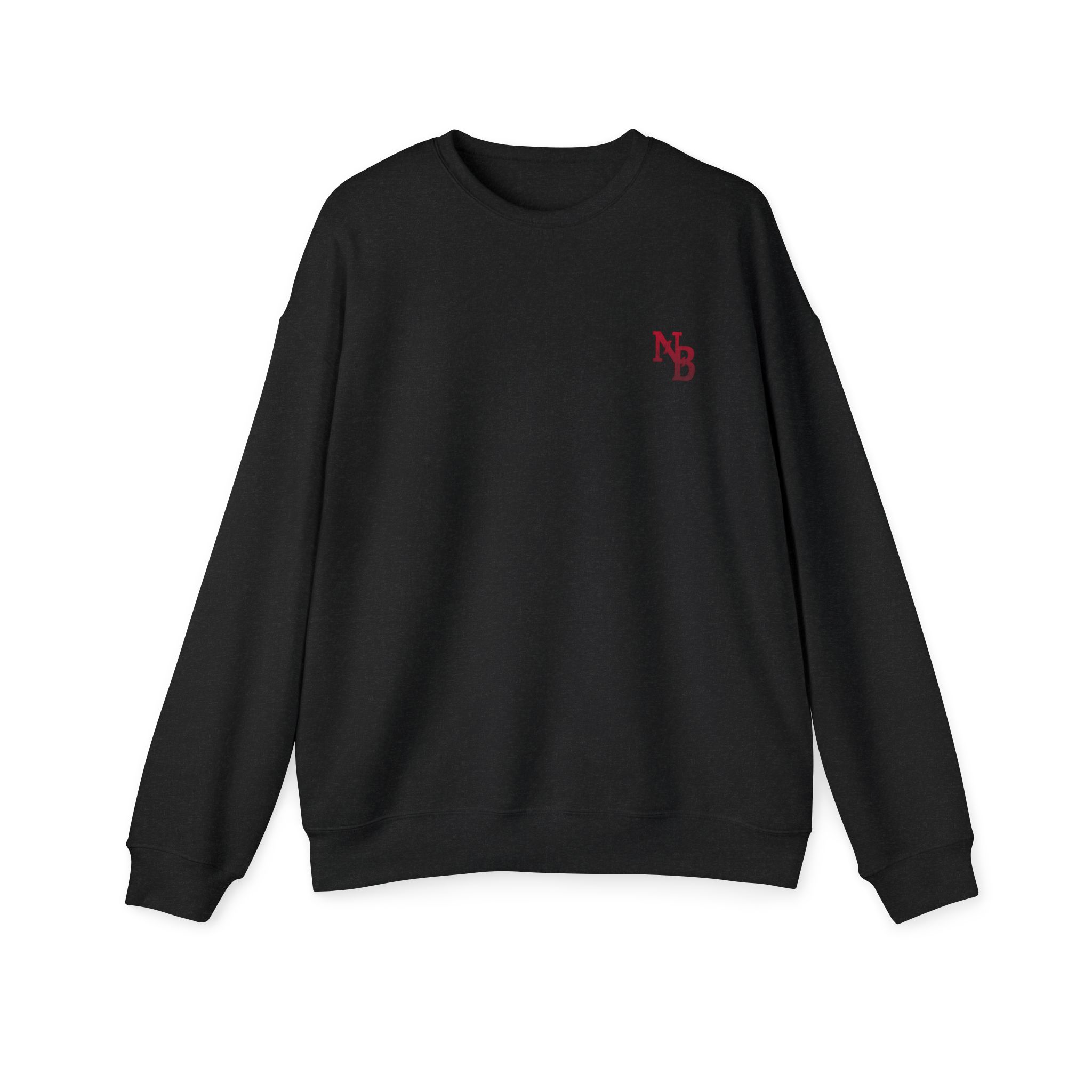 Minimalist NB Sweatshirt, Unisex Crewneck, Casual Streetwear - Image 2