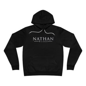 Sleek Nathan Blake minimalist hoodie, perfect for casual and streetwear looks