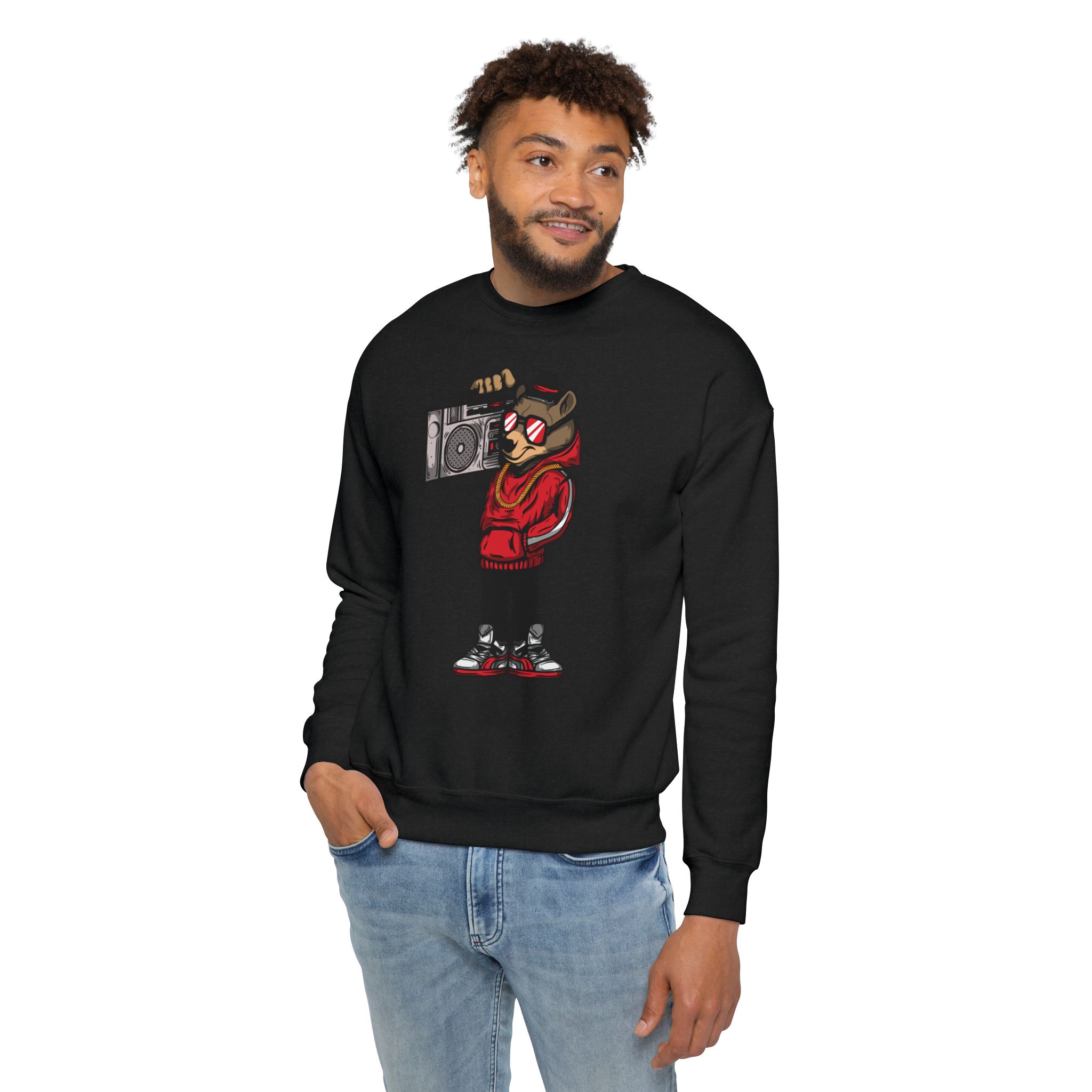 Urban Bear Crewneck Sweatshirt - Image 7