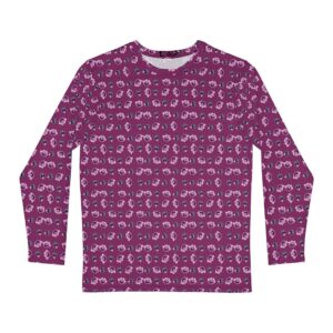 Men's Long Sleeve Shirt - Stylish and Comfortable AOP, Perfect for Casual Outings, Trendy Apparel, Gift for Him, Everyday Wear