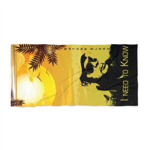 Custom Nathan Blake Beach Towel – Personalized & Luxurious
