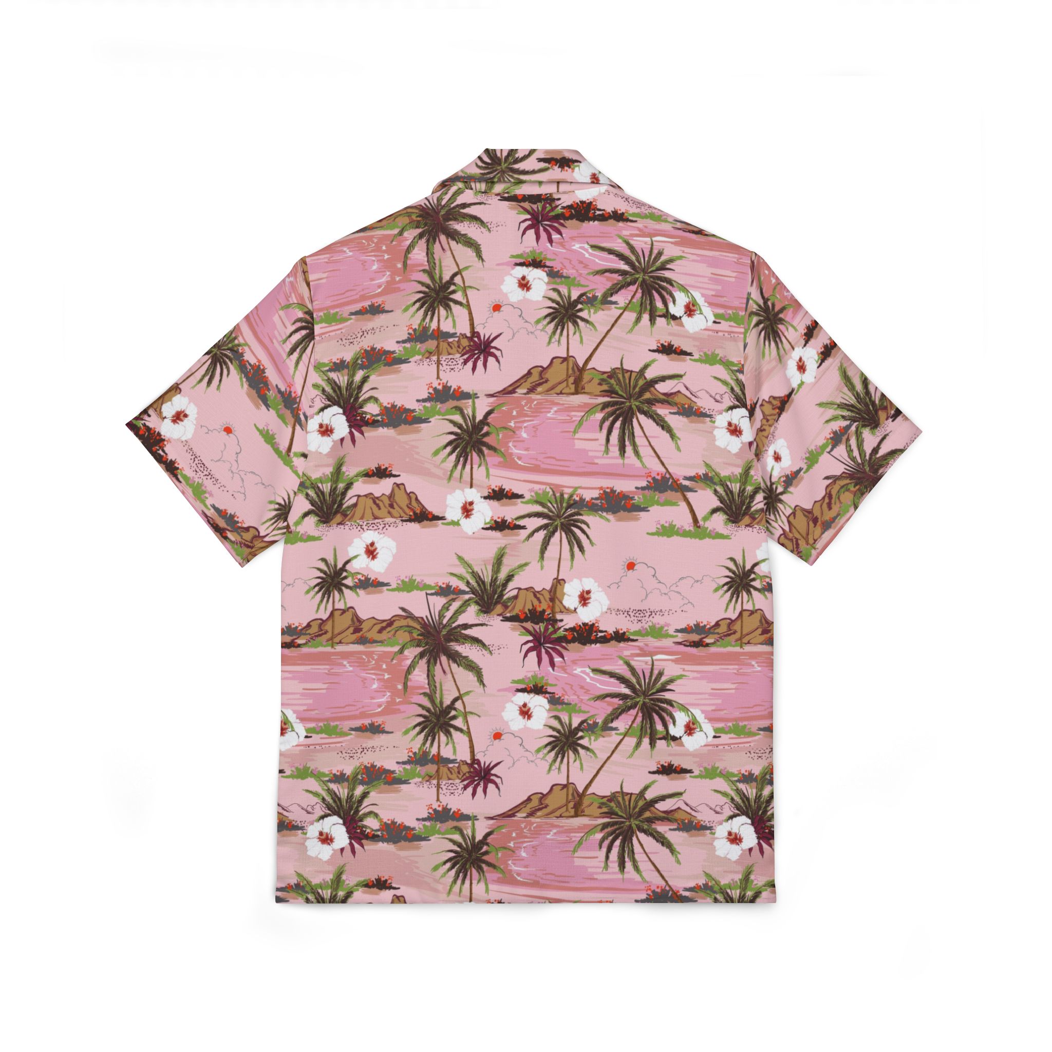 Men's Tropical Paradise Camp Shirt - Perfect for Vacation, Beach Day, Summer Parties, Luau, or Casual Wear - Image 6