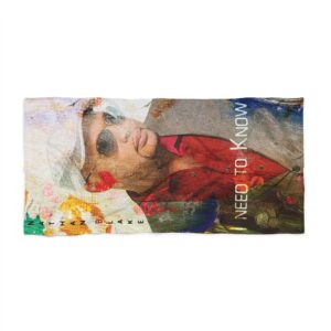 Custom Nathan Blake Beach Towel, Luxurious Beach Towel