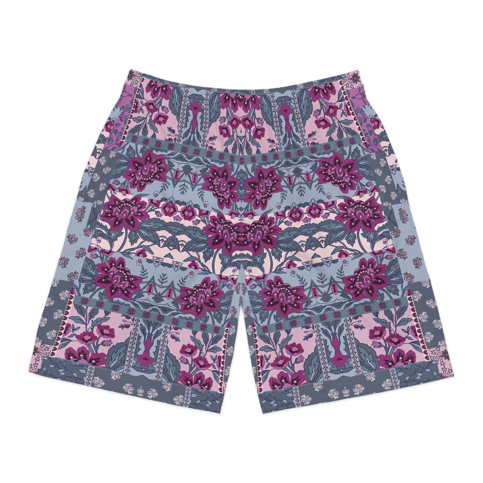 Stylish Floral Men's Jogger Shorts, Comfortable Summer Wear, Casual Outdoor Shorts, Perfect for Beach Days, Gifts for Him