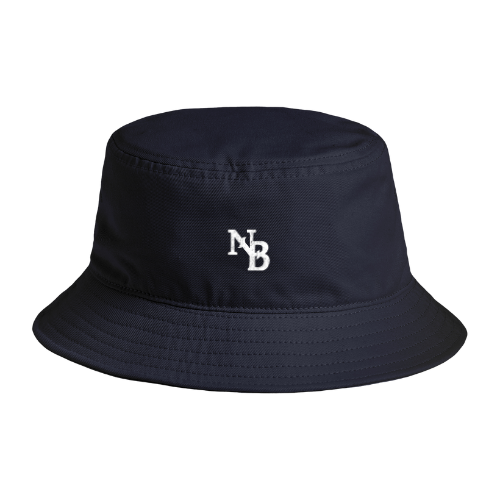 White NB Signature Bucket Hat - Image 5