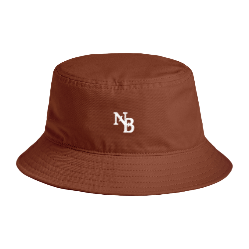 White NB Signature Bucket Hat - Image 3