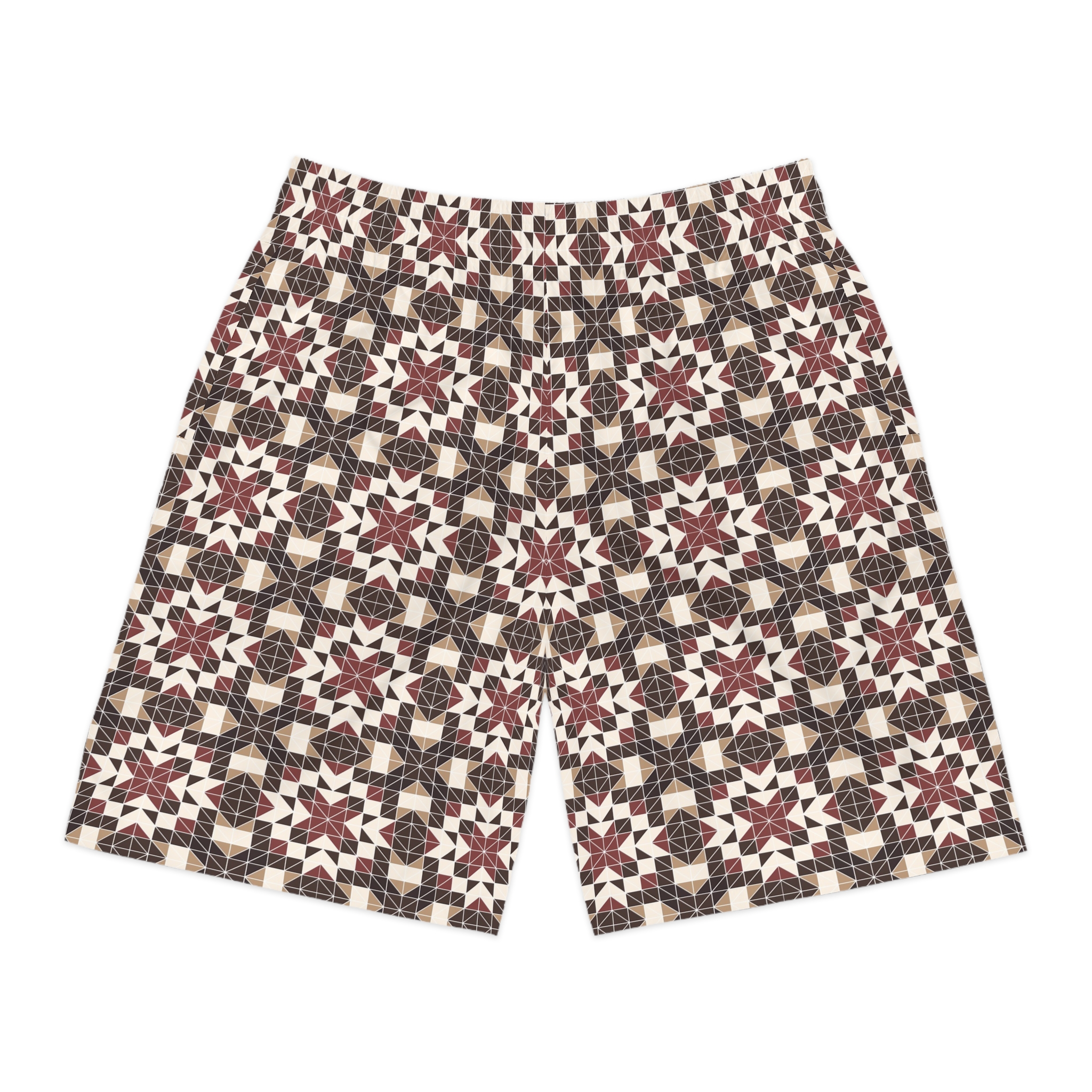 Stylish Men's Jogger Shorts, Floral Pattern, Casual Wear, Summer Shorts, Street Style, Gift for Him